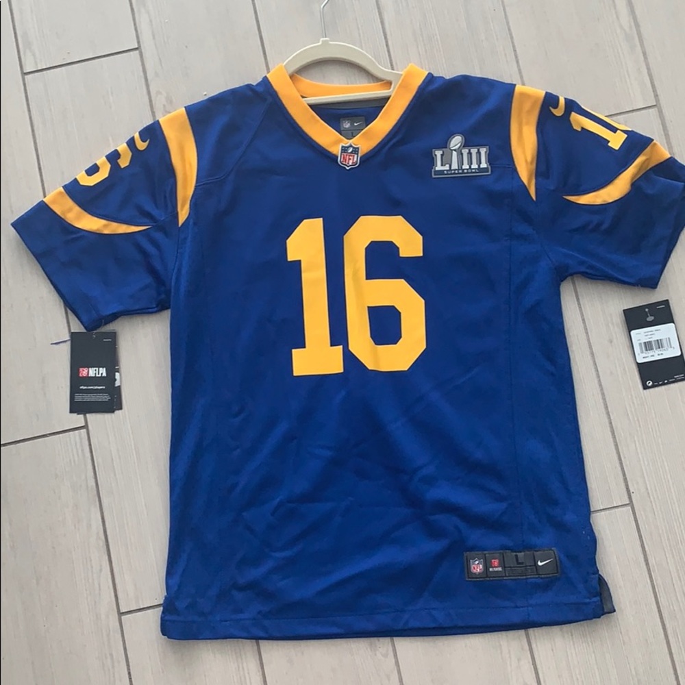 Super Bowl 53 LA Rams Goff Jersey